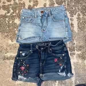 American Eagle short jean shorts